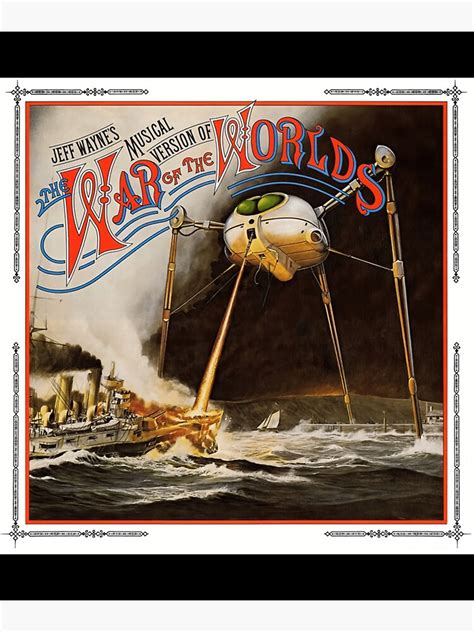 War Of The Worlds Thunderchild Classic Premium Matte Vertical Poster