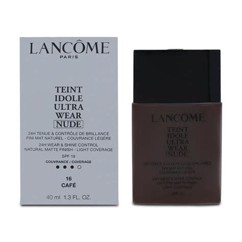 Lancome Teint Idole Ultra Wear Nude Foundation Cafe Shop Now In Nude Foundation