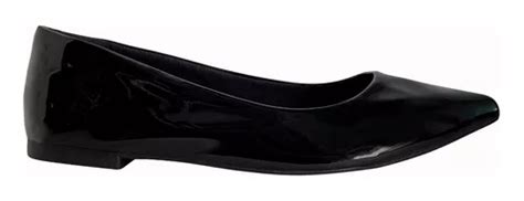 Sapatilha Feminina Verniz Confort Vel Bico Fino Casual Nude Mercadolivre