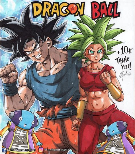 Goku Vs Kefla Batalha Épica De Dragonballsuper Personagens