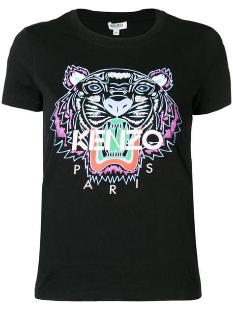 Kenzo T-shirt Tiger - Farfetch Kenzo Clothing, Kenzo Tiger, Tiger T ...