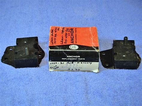 1969 71 Ford Merc Motor Mounts 1 Classic Nos Parts
