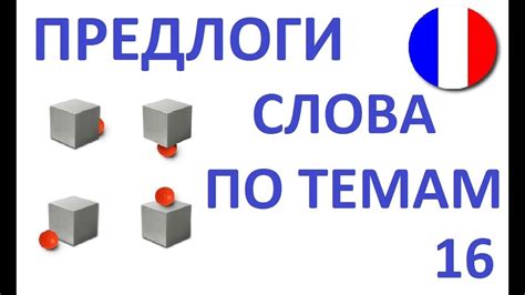 ФРАНЦУЗСКИЙ ЯЗЫК. СЛОВАРЬ ПО ТЕМАМ. ОСНОВНЫЕ ПРЕДЛОГИ - YouTube