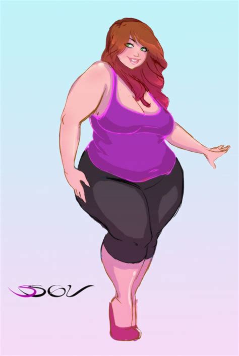 Pin On Curvy BBW Pinup Art