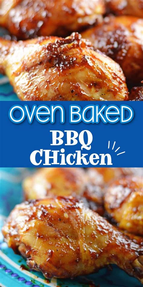 Bbq Chicken In Oven Artofit