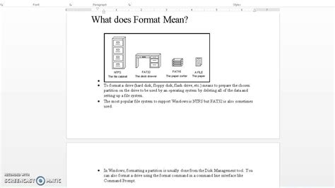 What does Format Mean? - YouTube