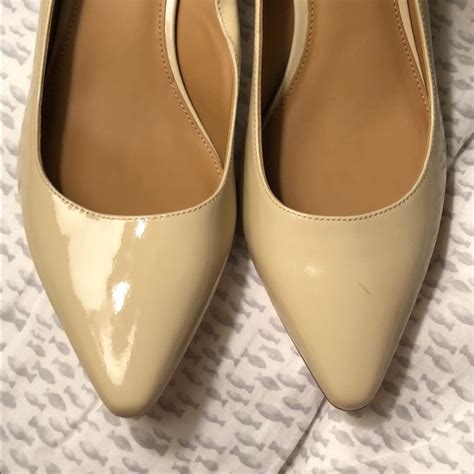 Calvin Klein Shoes Calvin Klein Nude Block Heel Poshmark