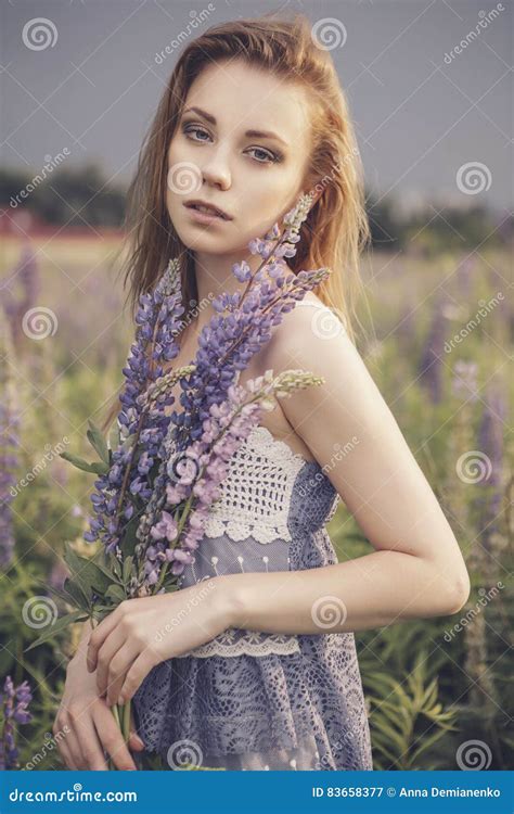 Beautiful Brunette Fit Slim Fragile Woman With Clear Flawless Sk Stock Image Image Of Languor
