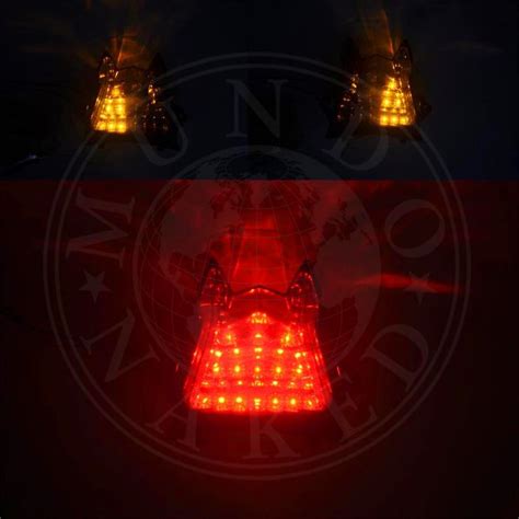 Loja Mundo Naked Lanternas Led Piscas Integrados BMW S R RR X Loja Mundo Naked