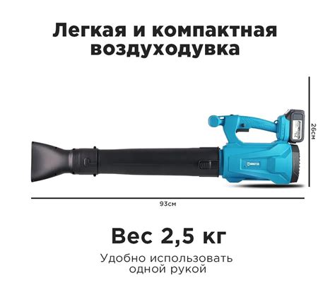 Воздуходувка электрическая