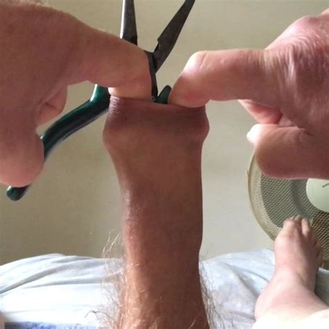 Sunday Foreskin Stretch Session Pliers Free Gay Porn Eb Xhamster