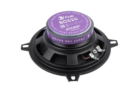 Коаксиальная акустика FIVE 13см/2-х полосная, 50 Вт, бумага SC-520 ...