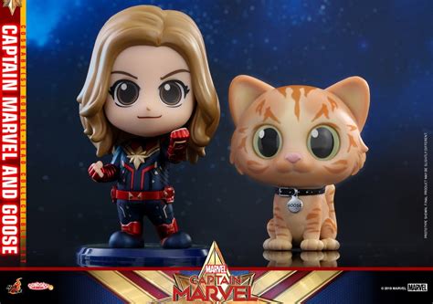 New Hot Toys Captain Marvel Cosbabys Figures