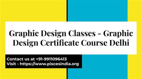 Graphic Designing Classes | Graphic Design Certificate Course In Delhi by pisceseducation - Issuu