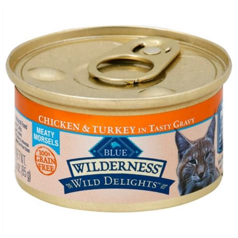 Blue Buffalo Cat Food Chicken Turkey Adult, 24 pk / 3 oz - Kroger