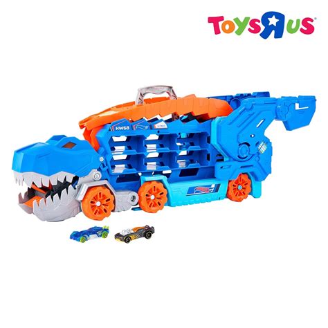 Hot Wheels City Ultimate T Rex Transporter Playset Shopee Philippines