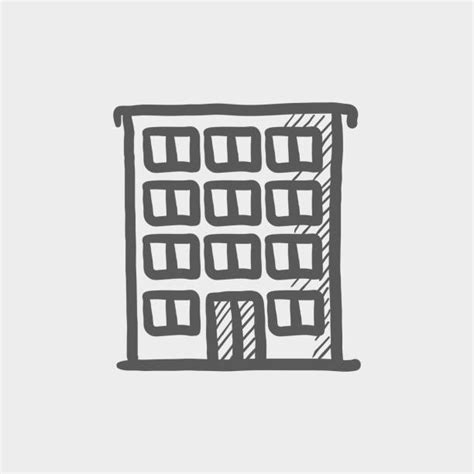 Block Flats Drawing Illustrations Royalty Free Vector Graphics And Clip