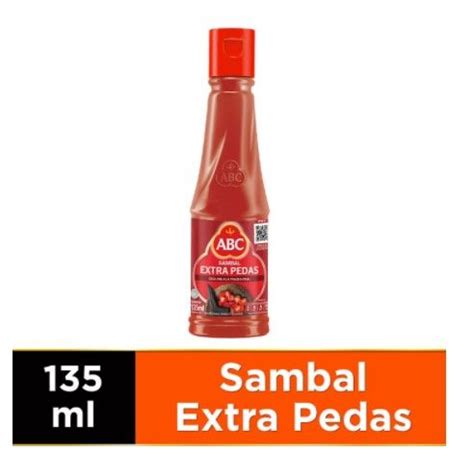 Indonesian Abc Hot Chili Spicy Sauce Authentic Indonesia Sambal Extra Pedas Bottle Ml