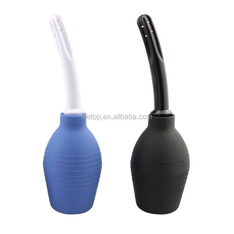 Hot Sale Black Blue Anal Douche Medical Rubber Vaginal Douche Buy Vaginal Douche Douche