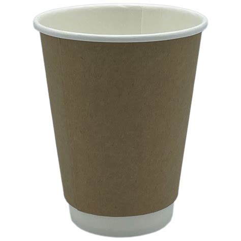 12 Oz Capacity Brown Disposable Hot Cup 800DN3 EHCDW12 K Grainger