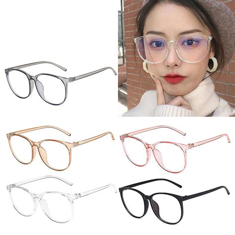 Anti Blue Light Glasses Blocking Filter Round Computer Glasses Men Women Super Light Frame