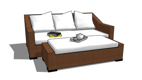 Sketchup Components 3d Warehouse Sofa Outdoor Sofa