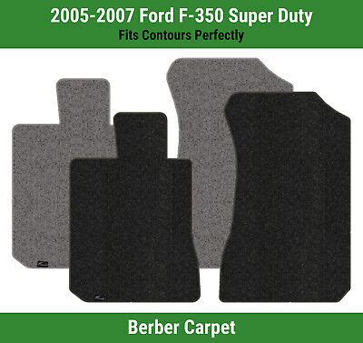 Lloyd Berber Front Row Carpet Mats For 2005 2007 Ford F 350 Super Duty