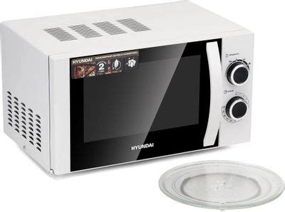 Микроволновая печь Hyundai HYM-M2043, 700Вт, 20л, белый /черный ...