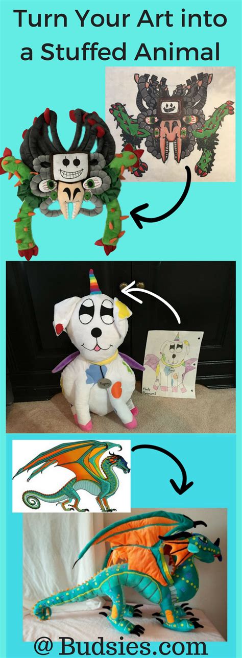 Turn Any Drawing Into A Stuffed Animal From Kids Doodles To Original