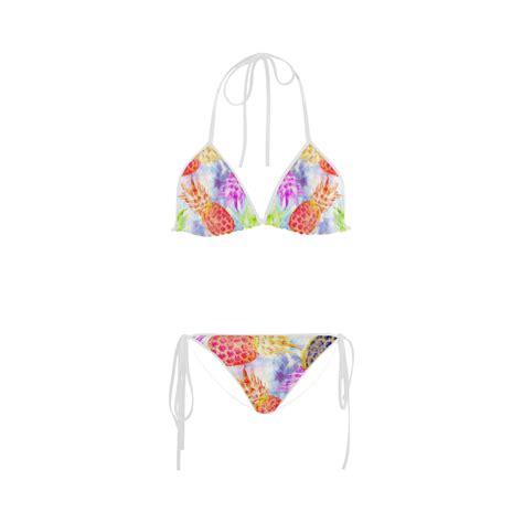 Pineapples Custom Bikini Swimsuit ID D