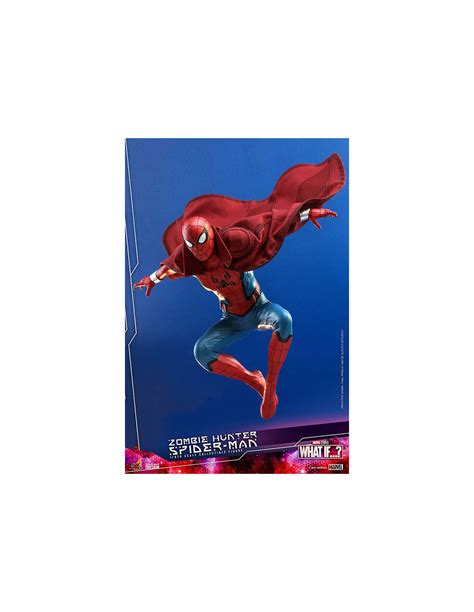 Comprar What If Figura Zombie Hunter Spider Man Hot Toys Cm Mil Comics Tienda De