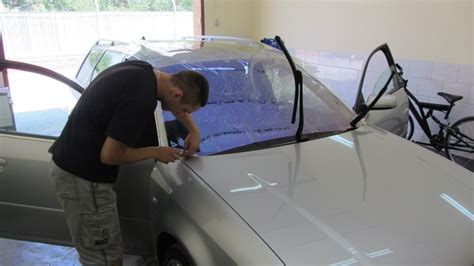 Тонировка атермальной пленкой — Audi A6 Avant (C5), 2,5 л, 2003 года ...