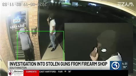 Thieves Steal 10 Guns From Firearms Store In Southington Youtube