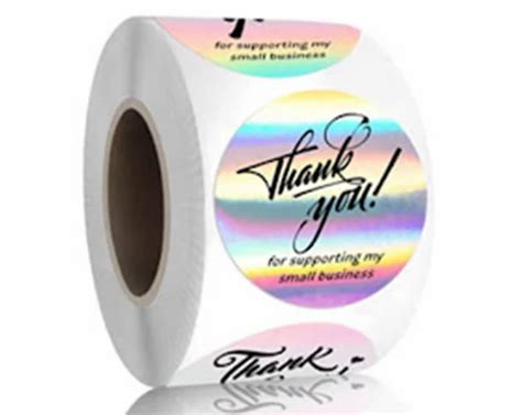 Polyester Printed Hot Stamping Hologram Label Size M L At Piece In Noida