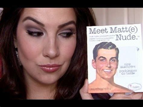 The Balm Meet Matt E Nude Eyeshadow Palette Review The Balm Nude Palette The Balm Makeup