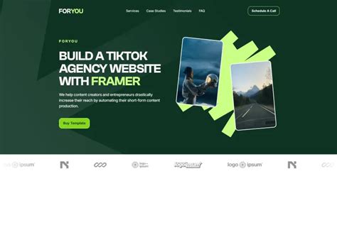 Foryou Agency Template Framplates Framer Templates