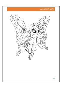 Creative Coloring and Activity book : My Little Pony Coloring Pages