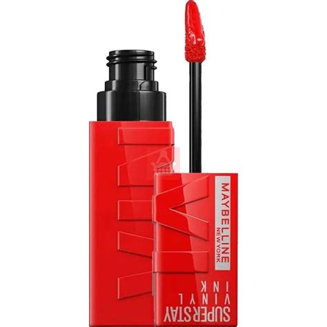 Maybelline New York Superstay Vinyl Ink Lipstick Red Hot