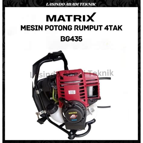 Jual Matrix Mesin Potong Rumput Gendong Bg Bg Tak Terbaik