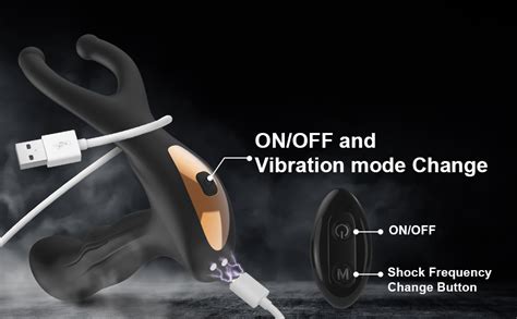 Amazon XINBALE Vibrating Anal Plug With Electric Shock Pulse Vibrator Anal Vibrator