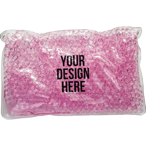 Imprinted Deluxe Aqua Pearls Hot Cold Packs