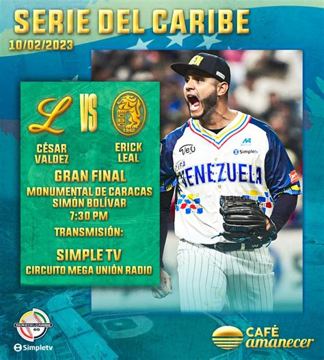 Ver Serie Del Caribe 2023 EN VIVO Como Ver La Final Venezuela Vs