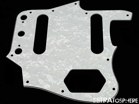 NEW White Pearloid Jaguar PICKGUARD For Fender American Reverb