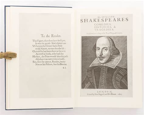 The First Folio Of Shakespeare The Norton Facsimile Prepared By