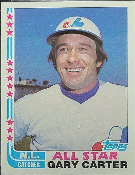 Gary Carter Prices Topps Baseball Cards