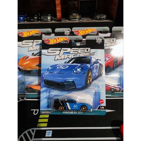 Jual Hot Wheels Premium Speed Machines Porsche 911 GT3 McLaren 720s And Lamborghini Veneno