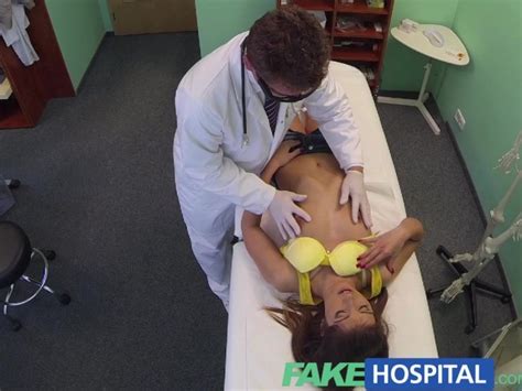 Fakehospital Doctors Cock Relieves Stunning Brunettes Itchy Pussy Free Porn Videos Youporn