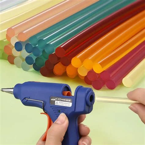 Pcs Transparent Hot Melt Gun Glue Sticks For Heat Gun Adhesive Diy