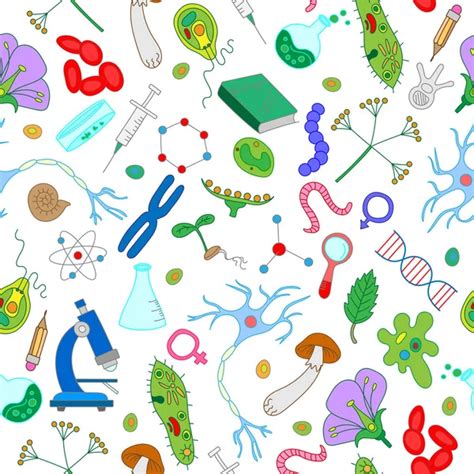 Biology Doodles Stock Vector Image By ©sashatigar 51488047