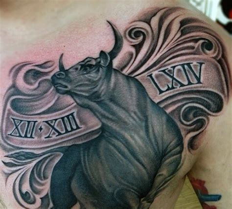 45 Bull Tattoos With Regal And Dominant Meanings Tattoos Win